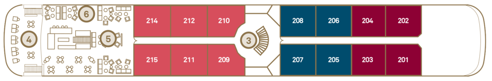 Scenic River Cruises, Scenic Spirit Sapphire Deck.png